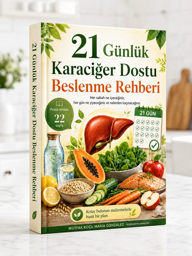 Mutfak koçu María González'in 21 Günlük Karaciğer Dostu Beslenme Rehberi